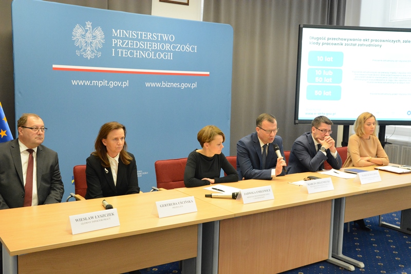 Konferencja dotycząca projektu e-akta